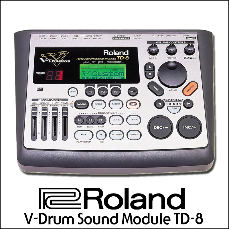 Roland V-Drum Sound Module TD-8